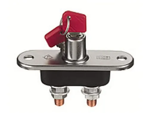 Batteryswitch 24V / 100A / 500A with key