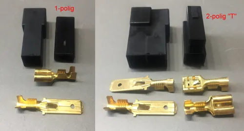 Gehäuse-Sets "Classic" schwarz -2,5mm²