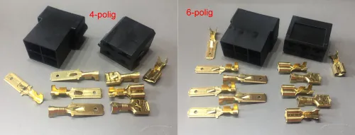 Gehäuse-Sets "Classic" schwarz -2,5mm²