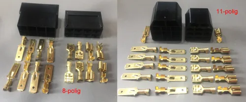 Gehäuse-Sets "Classic" schwarz -2,5mm²