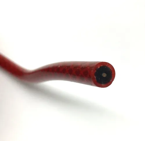 Zündkabel Silkon, rot, 1,0mm², außen-d= 7mm, 1m