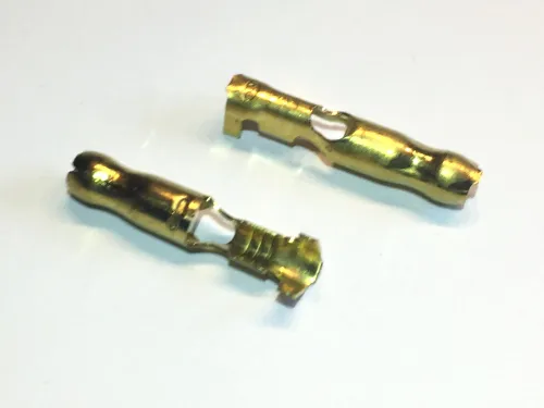 Rundstecker Messing -1,5mm², d= 4,6mm