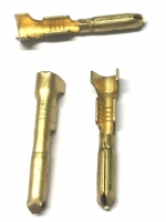 Rundstecker Messing -2,5mm, d= 3mm