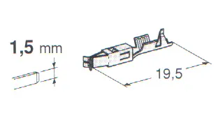 Federhülse, -1,0mm² 10 Stück
