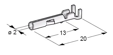 Mate-N-Lock Rundsteckhülse