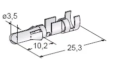Rundstecker d = 3,5mm
