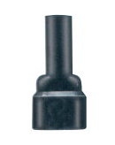 Schutztllen fr Flachstecker 6,3mm Weich-PVC schwarz