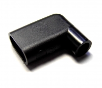Schutztllen fr Winkel-Flachsteckhlsen 6,3mm Weich-PVC schwarz
