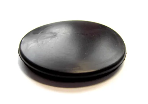 Blindstopfen schwarz