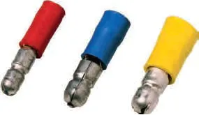 Rundstecker isoliert 20 Stück
