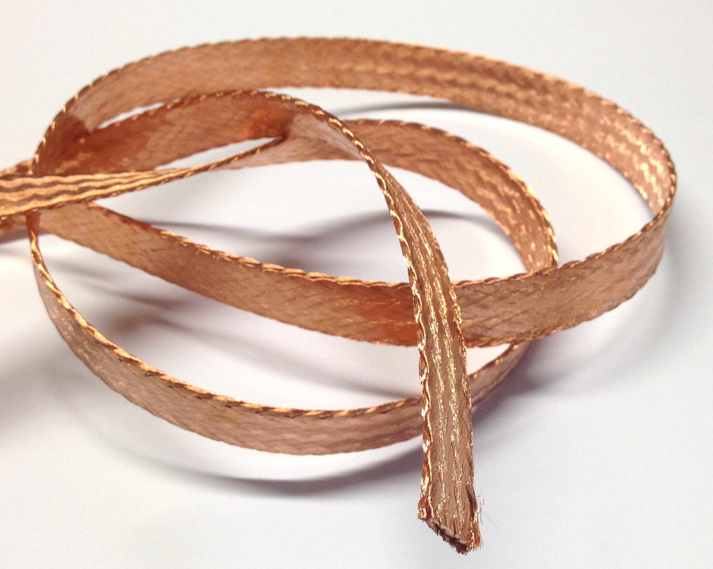 Kupferflachband, diverse mm², Preis pro 10cm