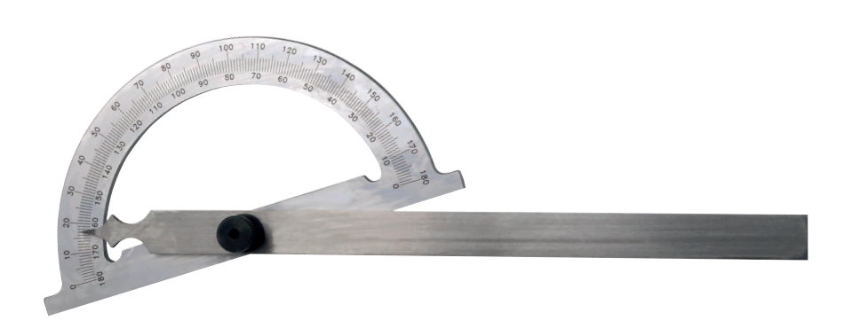 Gradmesser Stahl, 0-180, 150 x 300mm