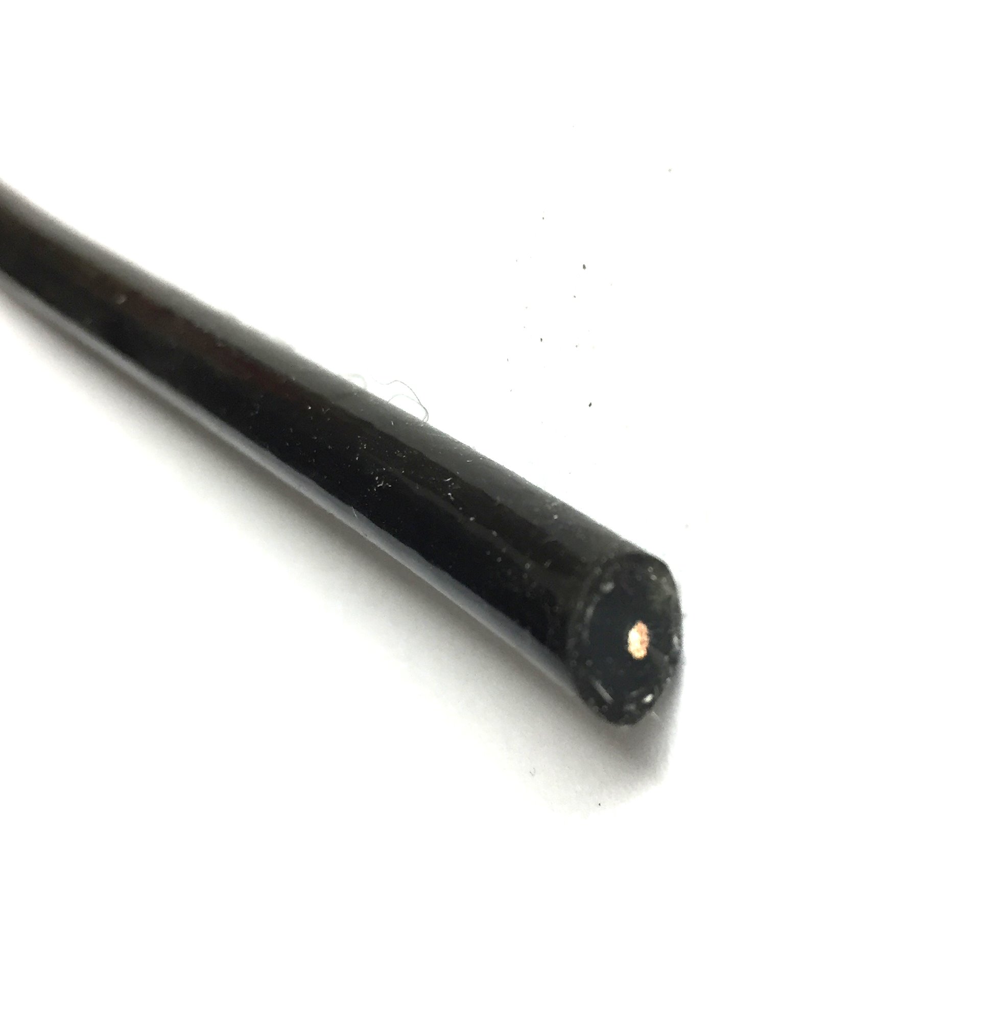 Zündkabel Silkon, schwarz, 1,0mm², außen-d= 7mm, 1m