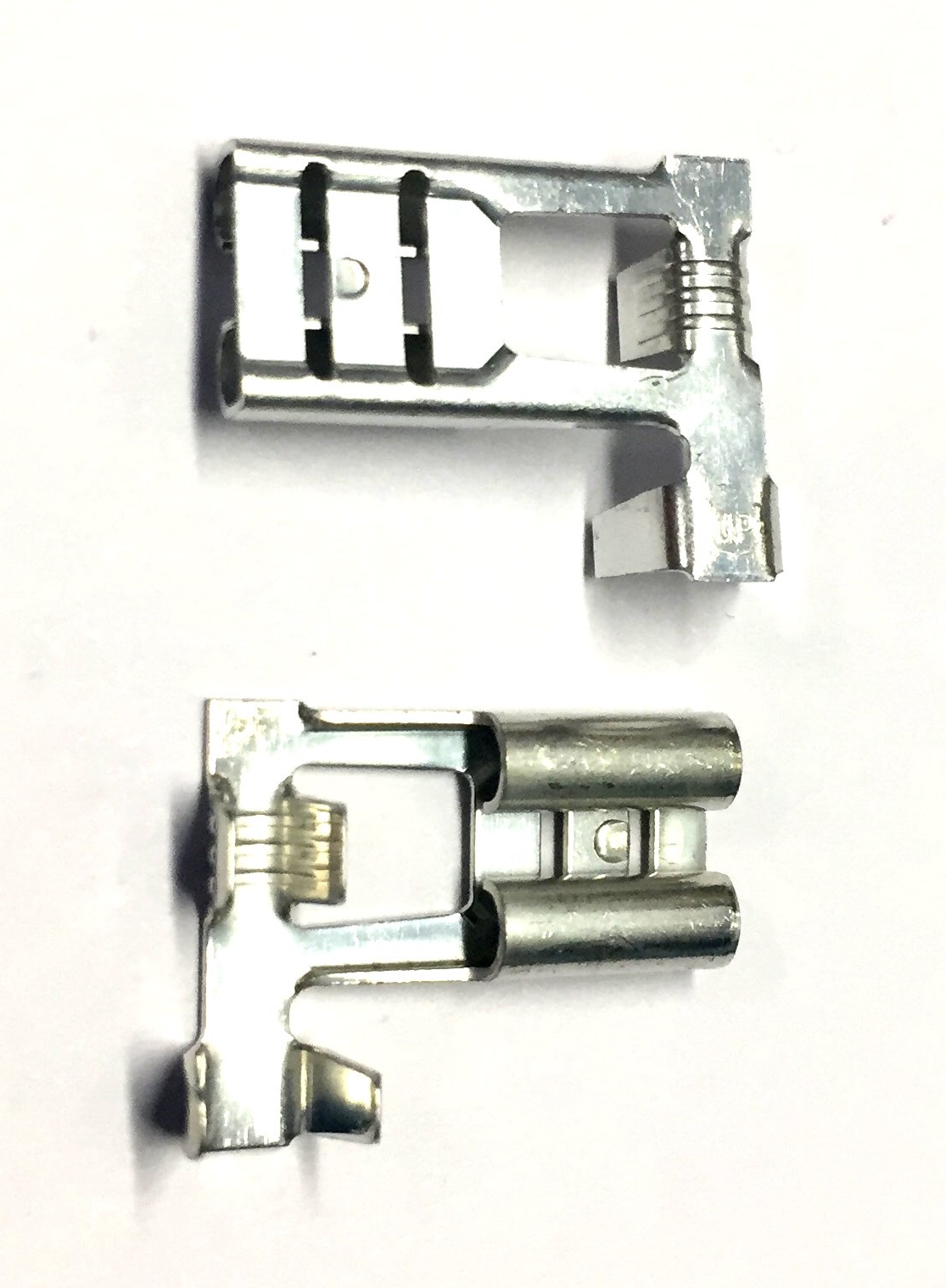 Winkel-Flachsteckhülsen 6,3mm -2,5mm²