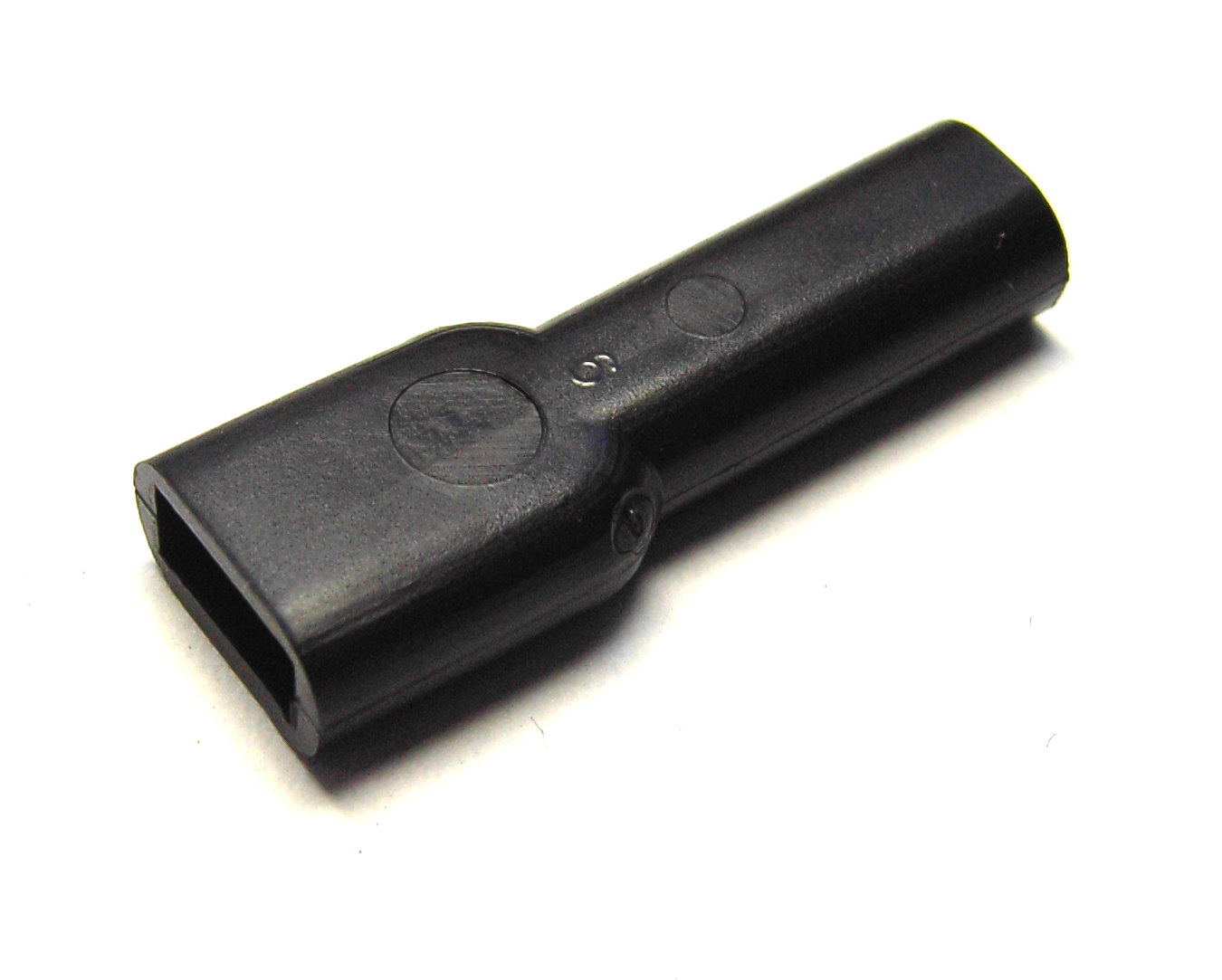 Schutztüllen für Flachsteckhülsen 4,8mm Weich-PVC schwarz