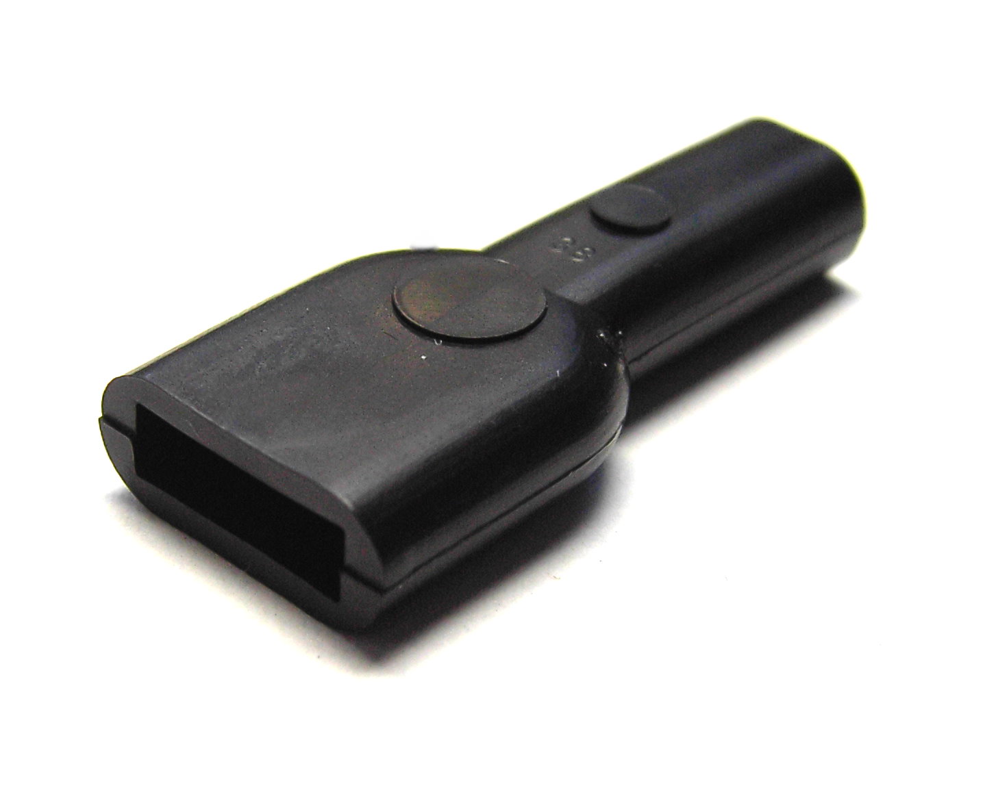 Schutztüllen für Flachsteckhülsen 6,3mm Weich-PVC schwarz