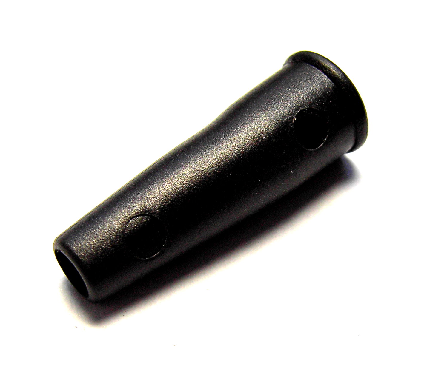 Grommets for circular connectors 6,3mm plasticised PVC black