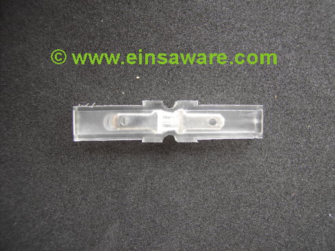 Fully insulated male tabs 1-pin 2,8mm