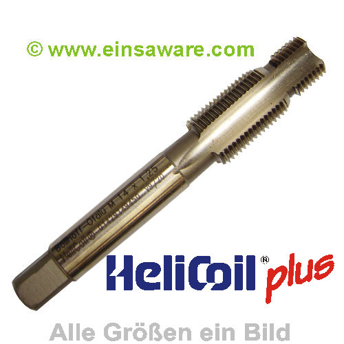 Combined Manual tap Helicoil M 10 x 1