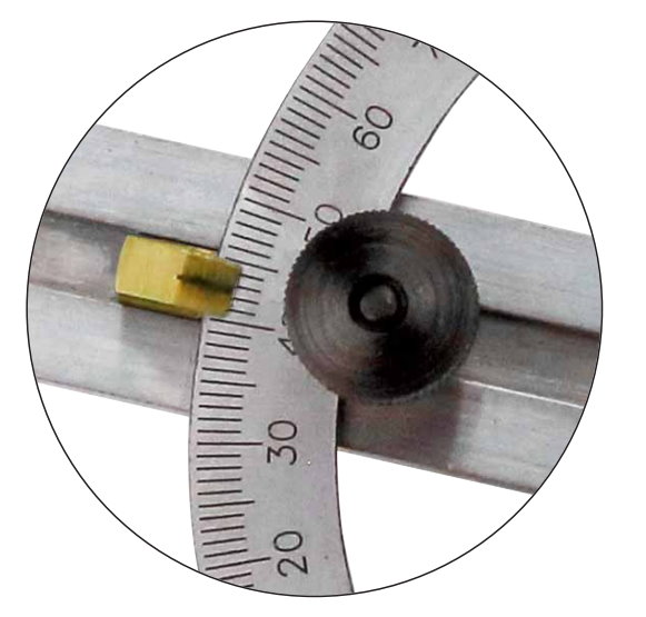 Gradmesser Stahl, 10-170, 100 x 150mm