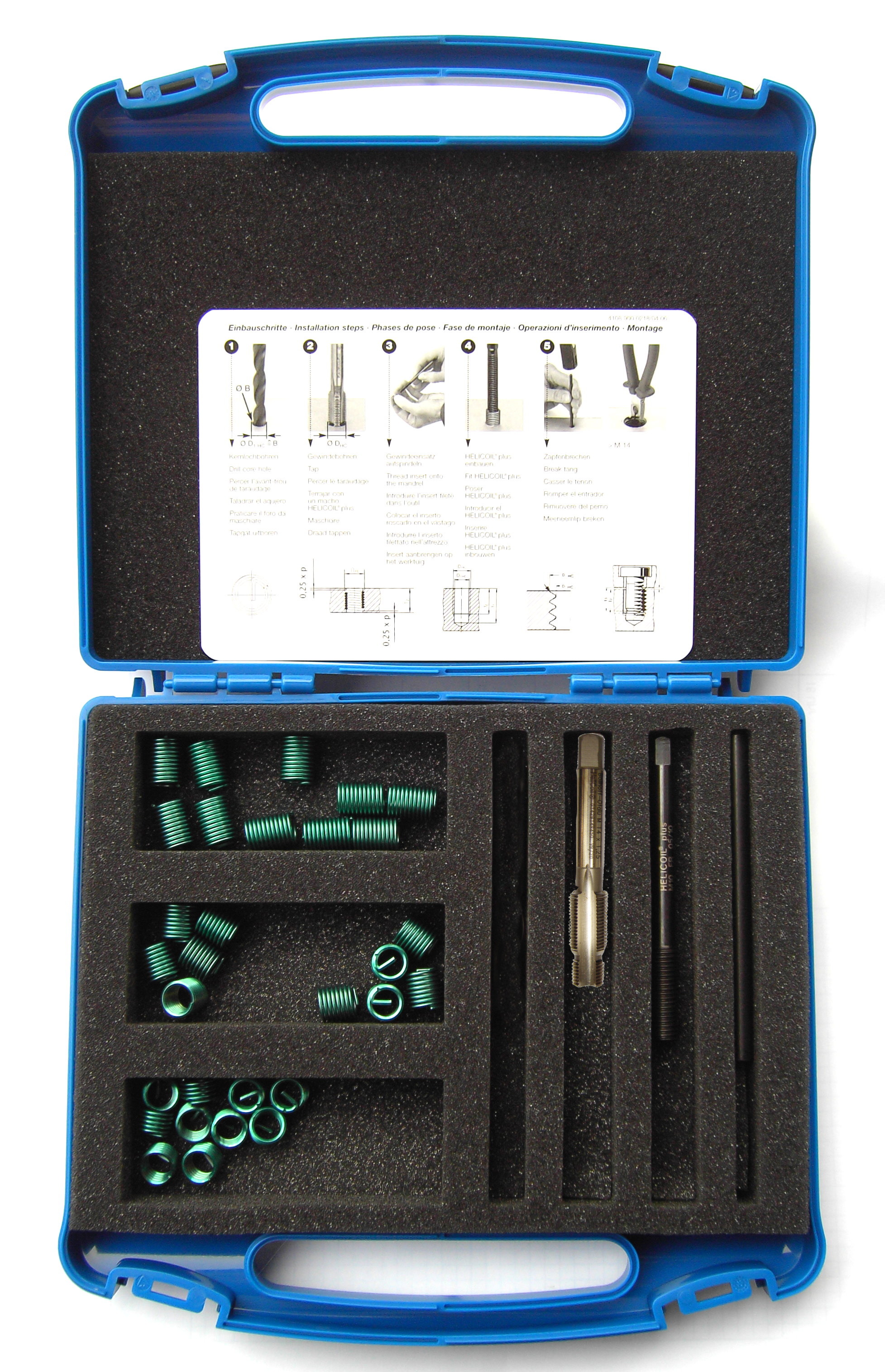 Helicoil plus M 12 x1,25 Spark plug Repair Kit