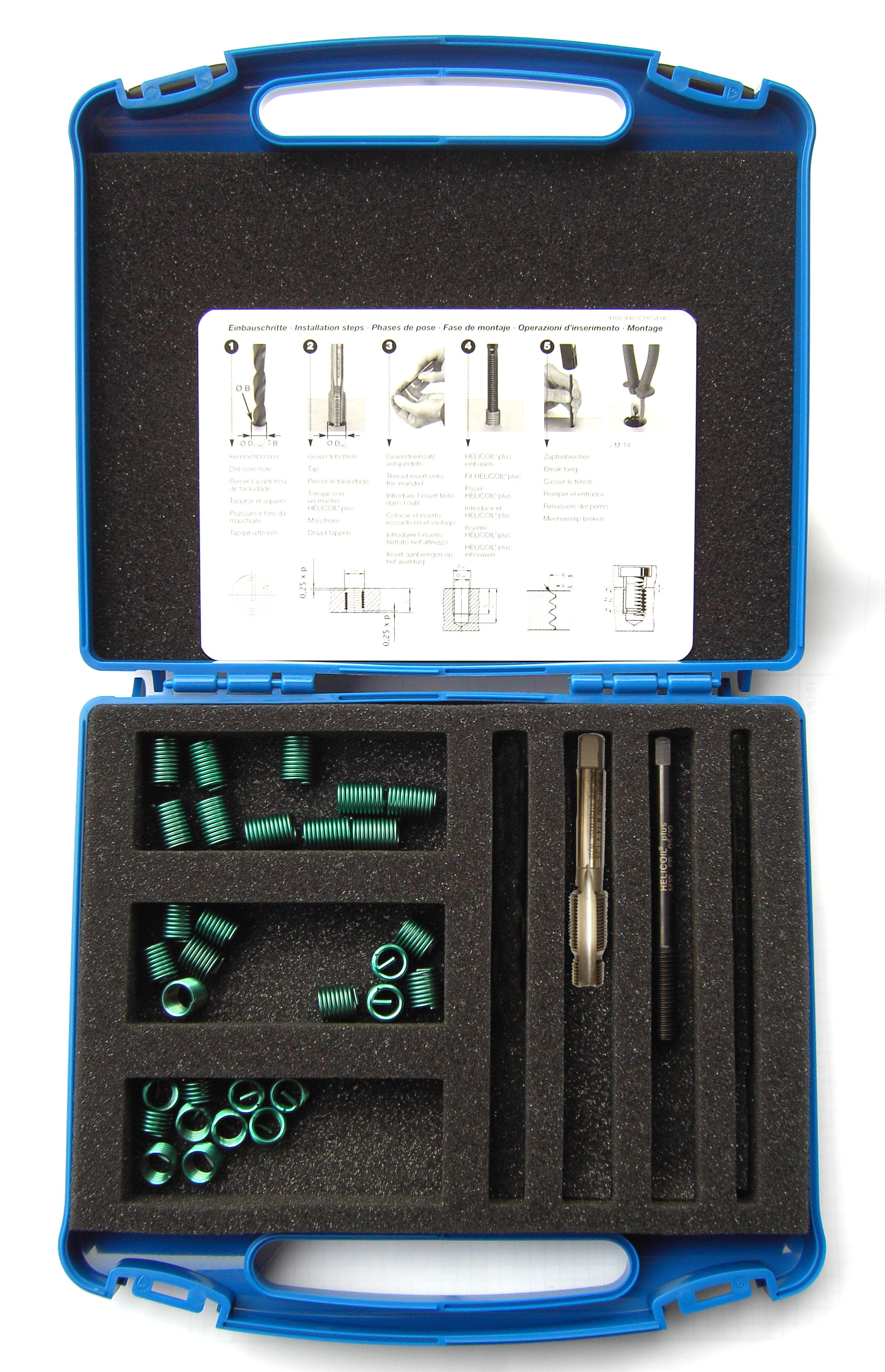 Helicoil plus M 14 x1,25 Spark plug Repair Kit