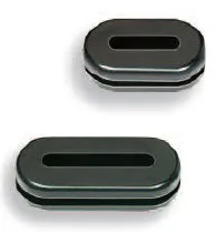 Grommets elongated hole 44mm, 2 piece