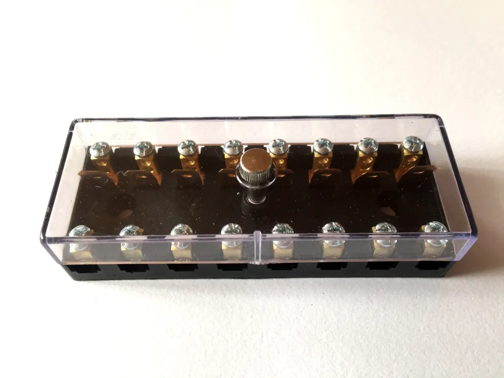 Sicherungsdose 8-fach für Torpedosicherungen, 1 Stück