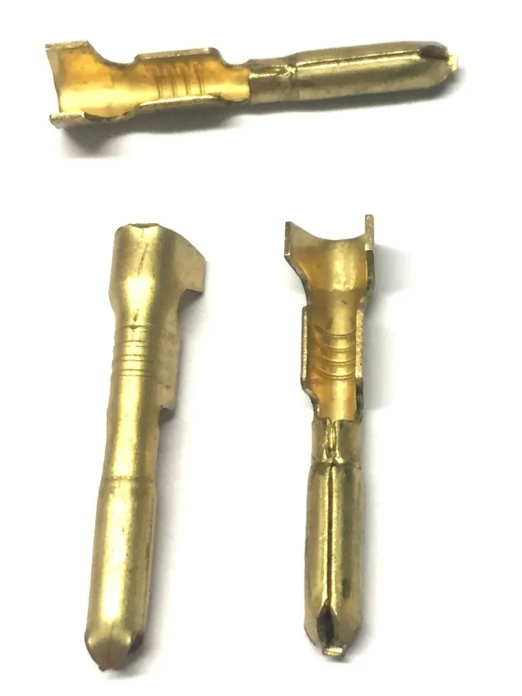 Rundstecker Messing -2,5mm², d= 3mm