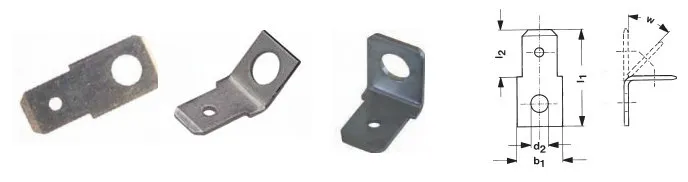 Flachstecker 0°, 45° oder 90° 20 Stück