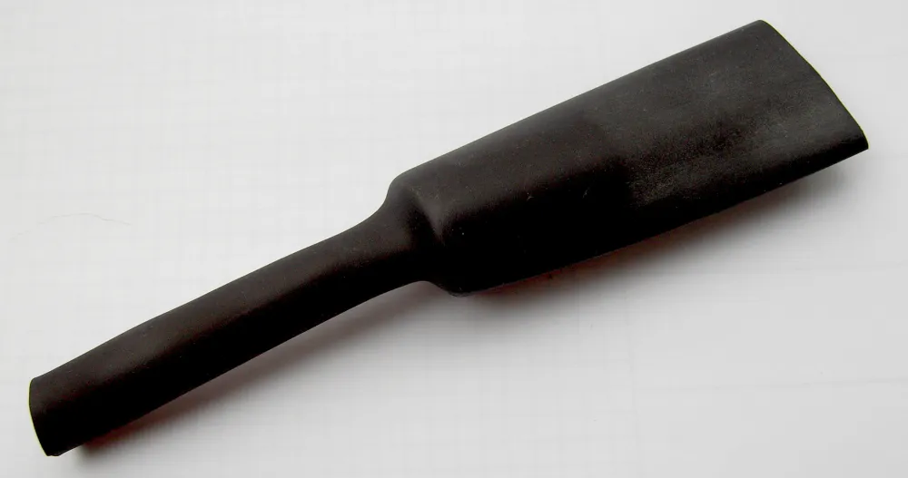 Schrumpfschlauch Schrumpfung 2:1, 15,9 auf 8,0mm, 1m, schwarz/rot