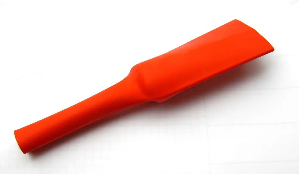 Schrumpfschlauch Schrumpfung 2:1, 15,9 auf 8,0mm, 1m, schwarz/rot