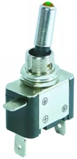 ON-OFF-Switch with green LED 12V / 20A