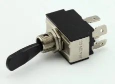 toggle switch black Off-Flash 12V/20A