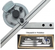 Universal-Winkelmesser-Satz, 4 x 90°, 150 mm / 200 mm / 300 mm