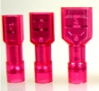 Blade receptacle -1,0mm² red fully insulated 20 pcs.